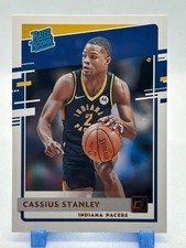 Cassius Stanley 2020-21 Panini Donruss #225 (RC) Indiana Pacers