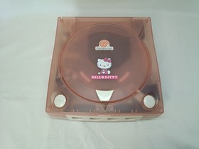 Sega Dreamcast console Hello Kitty Pink set New Battery HKT-3000 NTSC-J Tested