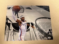 Shai Gilgeous-Alexander Signed 11x14 Photo 2x NBA MVP 2025 Champion JSA
