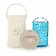 Susimply Portable Cooler, Breastmilk Chiller, Large Temperature Display