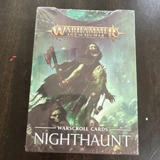 Warhammer Age of Sigmar 91-15 Warscroll Cards: Nighthaunt Sealed