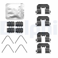 Delphi Warnkontakt, Bremsbelagverschleiß LZ0384 FüR Porsche