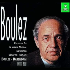 Pierre Boulez: Pli selon Pli/ Le Visage Nuptial/ Notations+ more, 4 CD Erato Box