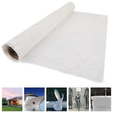 300gsm Fiberglass Chopped Strand Roll Mat 41"x 33' for Molding Casting Repair
