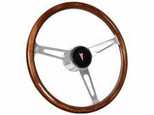 1969-1987 Pontiac Grand Prix 6-bolt Walnut Wood Steering Wheel Kit Arrowhead 1969-1987 Pontiac Grand Prix 6-bolt Walnut Wood Steering Wheel Kit Arrowhead