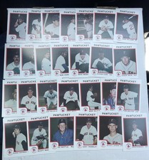 1987 PAWTUCKET RED SOX ProCards Baseball Complete 27 Card Team Set Ellis Burks