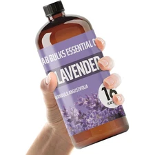 Bulk Size Lavender Essential Oil (16 Ounce Bottle) Therapeutic Grade Essential O