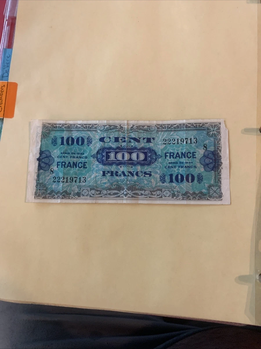 1944 Year French Paper Money for sale | eBay