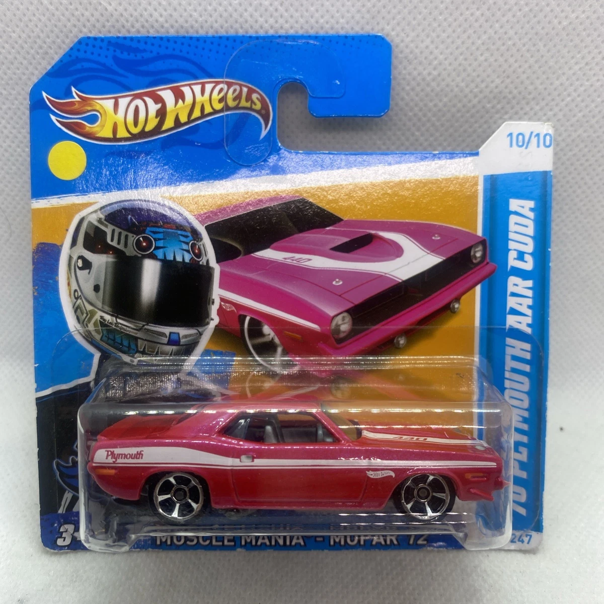 Hot Wheels Muscle Mania Hot Wheels Plymouth Diecast Cars, Trucks