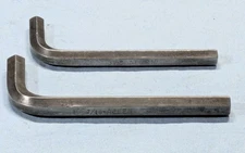 Allen Brand 3/8 and 7/16 Hex Keys L Shaped Lot Of 2