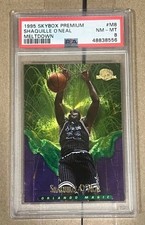 1995 Skybox Premium Shaquille O'Neal Meltdown #M8 PSA 8 NM-MT Ssp Super HOT!!