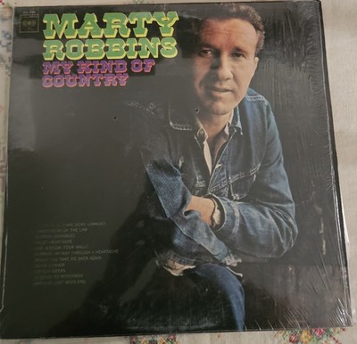 MARTY ROBBINS - my kind of country , Vinyl Colombia Records CS9445 W Hype 