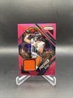 2025 Panini Prizm Premier Bo Nix Patch Pink Prizm #PJY-BNX Denver Broncos