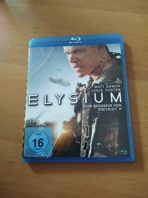 Elysium | Matt Damon, Jodie Foster | Blu-ray