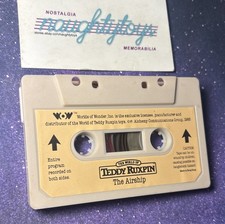 Vtg 1985 Worlds of Wonder WOW Teddy Ruxpin The Airship Cassette Audio Tape