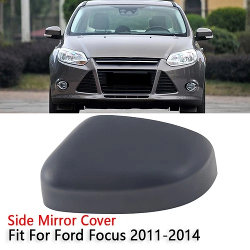 Left Side Primer Color Rearview Wing Mirror Cover Cap for Ford Focus MK3 2011-14