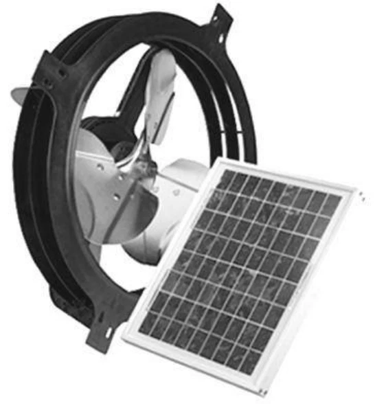 Air Vent Inc. # 53560 Solar Powered Gable Attic Vent Ventilation Fan | eBay