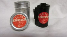 VINTAGE COLOR REVERSAL SAFETY FILM WITH CANISTER FOR DISPLAY