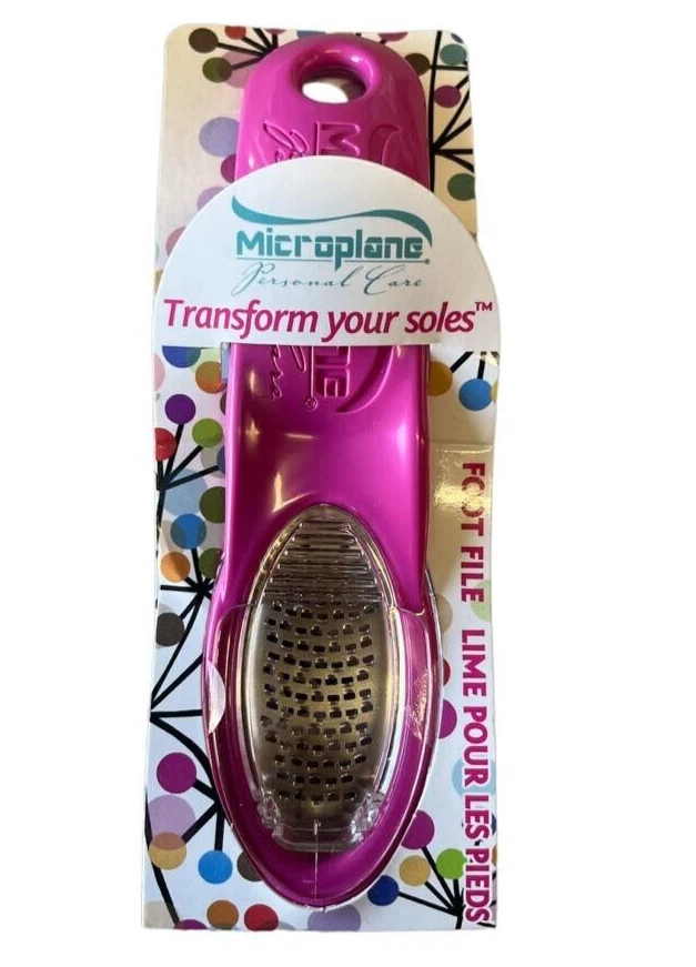 Single Piece Microplane Original Foot File Different Colors Pedicure Rasp 1pc - Image 3 of 4