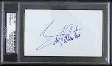 2016 Greg “The Hammer” Valentine Wrestler Signed LE Index Card (PSA/DNA Slabbed)