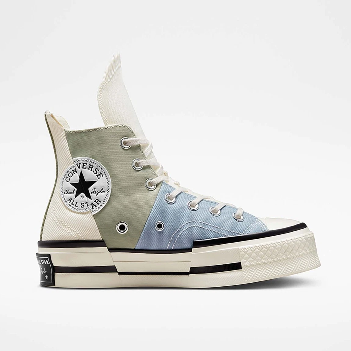 Smeltend rommel Zachtmoedigheid New Womens CONVERSE CHUCK 70 PLUS MATERIAL MASHUP DENIM A04370C US W 5 -  8.5 | eBay