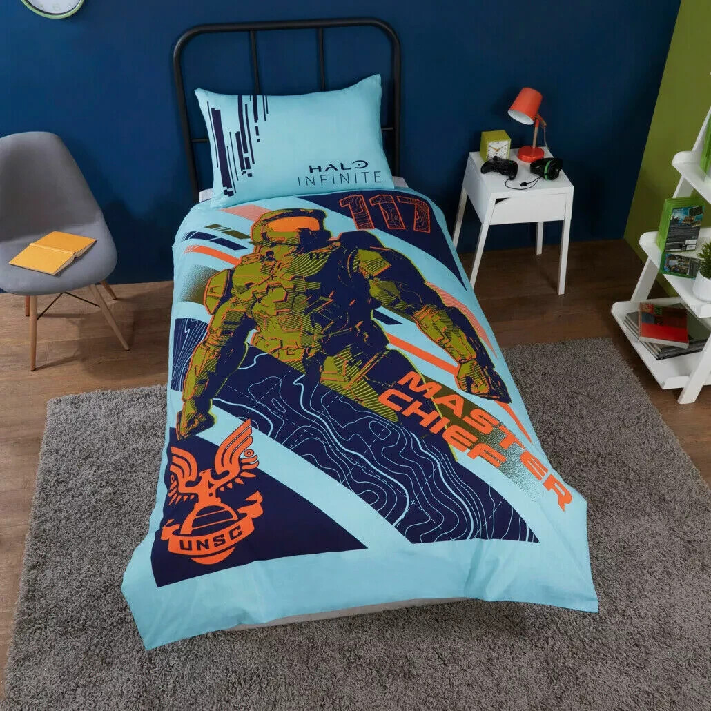 Halo Duvet Cover Single Size Quilt Bedding - Officially Licensed