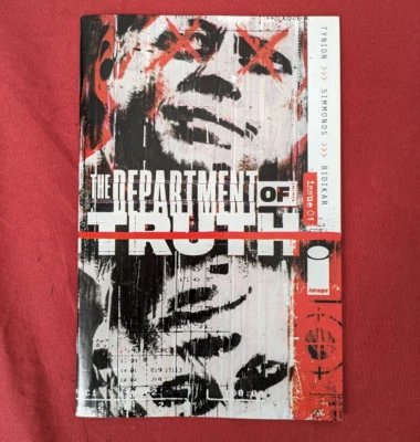 DEPARTMENT OF TRUTH #1 COVER A, 1ST FIRST PRINT, IMAGE COMICS, VF/NM, TYNION IV