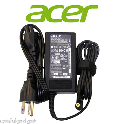 Original OEM Acer 40W~65W AC Charger Adapter Cord For TravelMate B X series