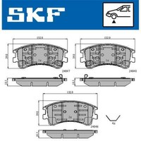 SKF Scheibenbremsbelagsatz Vkbp 80421 A