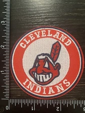 CLEVELAND INDIANS MLB BASEBALL EMBROIDERED IRON ON PATCH