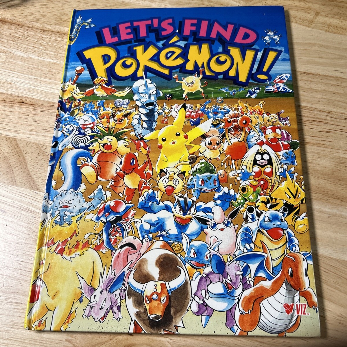 LET'S FIND POKEMON! By Kazunori Aihara 7th Printing 1999