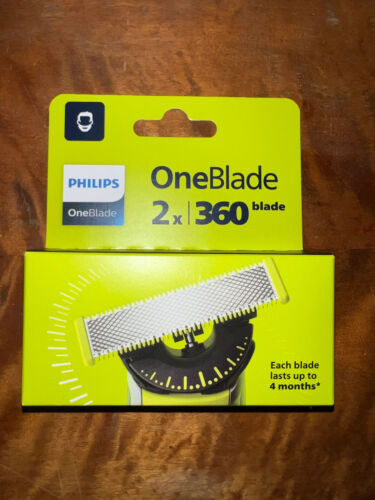 Philips One blade Klinge 360 Grad 2er Pack NEU & OVP - Bild 1 von 3