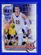 Patrick Baldwin Jr 2022 Bowman U #90 Panthers Golden State Warriors RC
