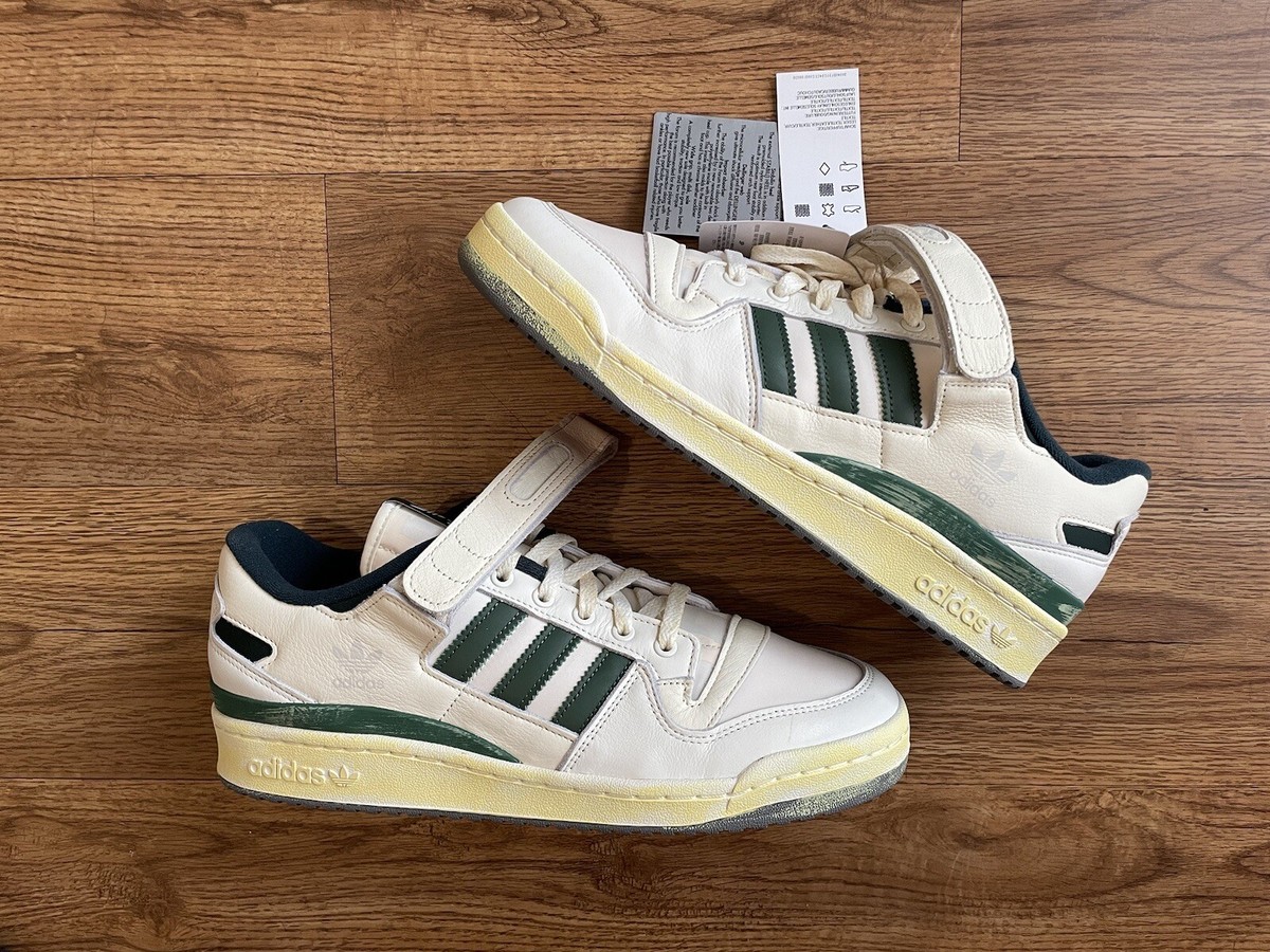 Adidas Forum 84 Low AEC Vintage Green Sz BOOST CEMENT RETRO