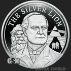 2021 Silver Shield THE SILVER LION - 1oz Proof - #35 in "Death of Dollar" Series