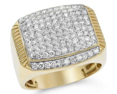 10k Gold Macy's Men's Diamond Rings Shop Macy's Men's