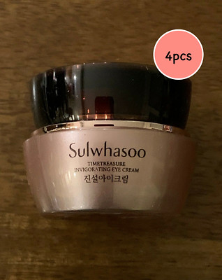 Sulwhasoo Timetreasure Invigorating Eye Cream 4ml x 4pcs 16m Eye Care US Seller