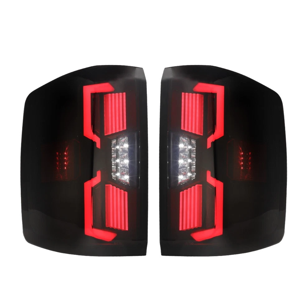 2014-2018 for Chevy Silverado 1500 2500 3500 Tail Lights LED Sequential Signal - Изображение 3 из 4