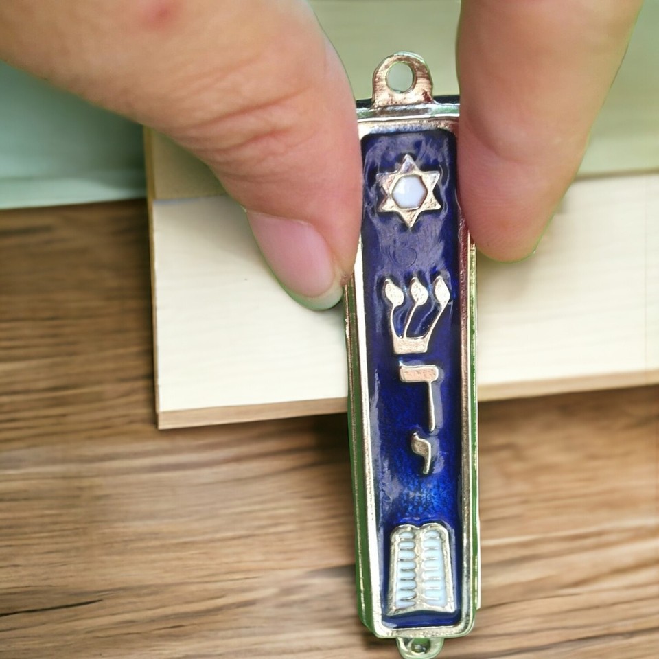 The Scales of Justice Mezuzah main image 0