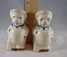Vintage Shawnee Farmer Pig Salt/Pepper Shakers