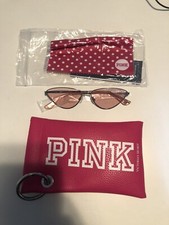 Pink Victoria Secret Sunglasses Eyewear Marcolin Italy 32013 Longarone