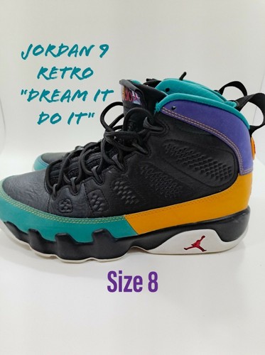 jordan 9 dream it do it size 8