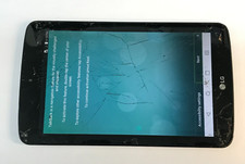 SPRINT LG G PAD F 7.0 7" LK430 8GB 4G LTE Android Tablet Black READ