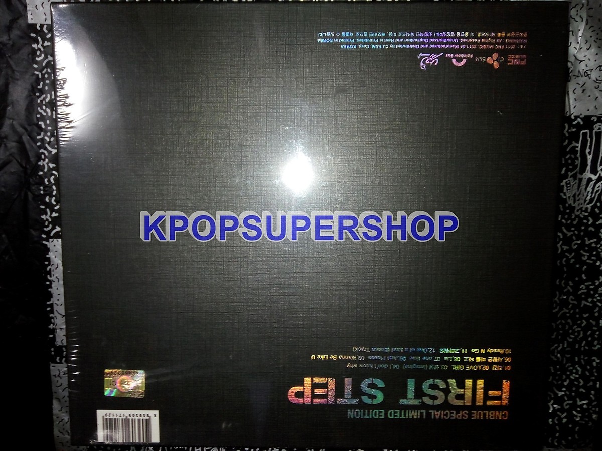 CNBLUE 1st Album First Step Special Limited Edition CD DVD