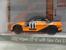 Greenlight 2011 NISSAN GT-R Orange  Black THE HOBBY SHOP S3