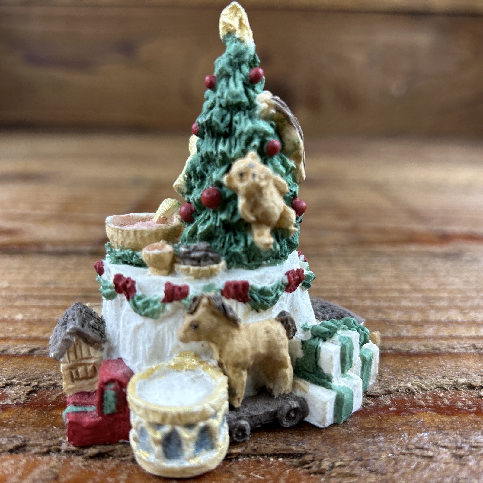 Itty Bitty Christmas Tree Display IBO-076 United Design Corp Made USA Decoration