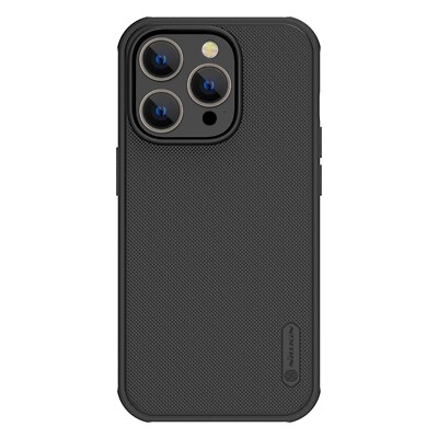 Nillkin super mattierte magnetische Hülle mit Schlagschutz für Apple iPhone 14 Pro schwarz