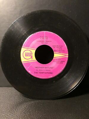 1972 The Temptations FUNKY MUSIC SHO NUFF TURNS ME ON (45RPM 7