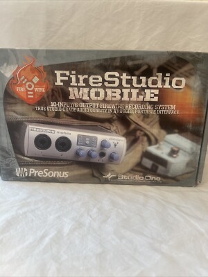 PreSonus FireStudio Mobile Firewire Recording System 10-input/6-output