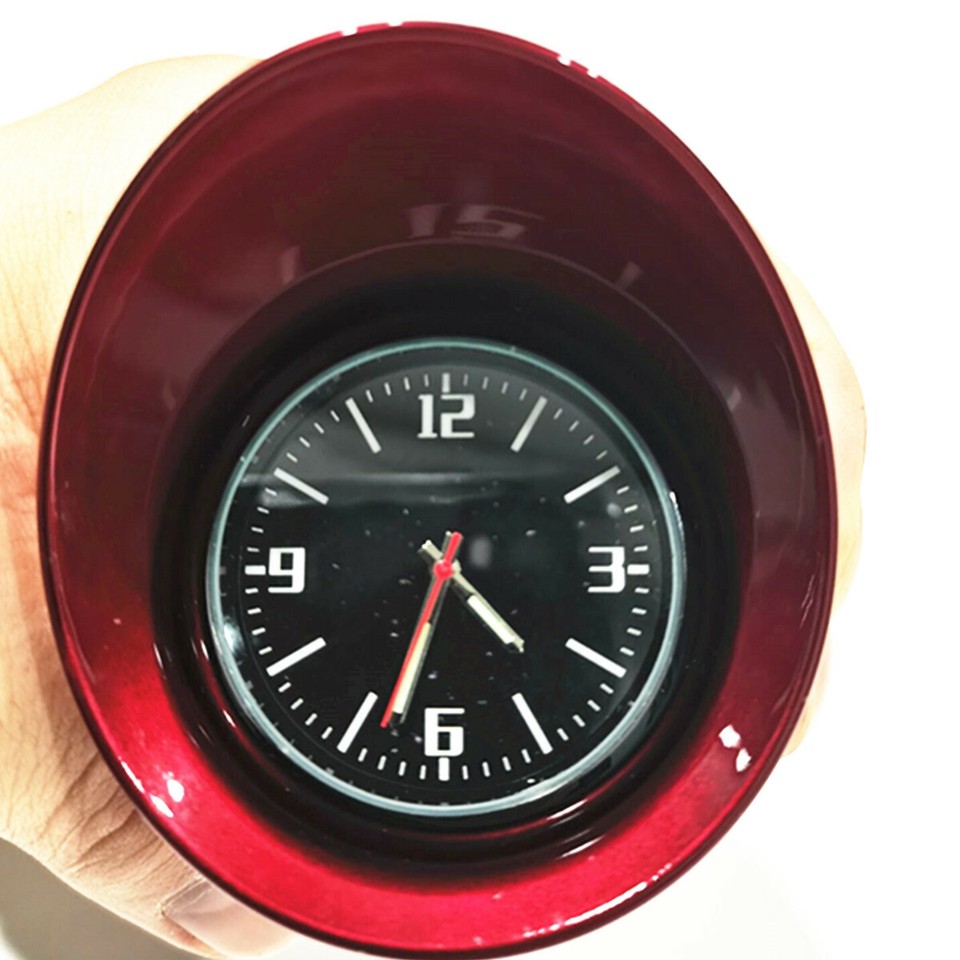 Luminous Pointer Display Car Clock Dashboard Interior Decoration Time ...